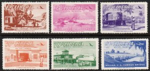 Liberia Sc #C71-C76 Mint Hinged