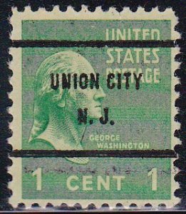 Precancel - Union City, NJ PSS 804-61 - Bureau Issue