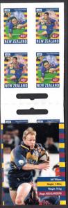 New Zealand 1596a Rugby Booklet MNH VF