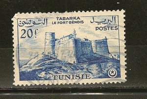 Tunisia SC#281 Mosque Re-drawn Used