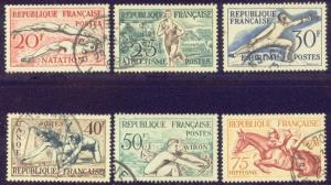 FRANCE  700-05 USED  1953 SPORTS-ISSUE