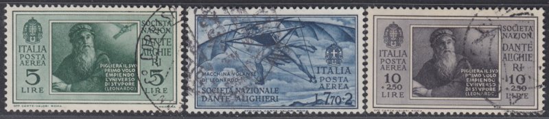 Italy Regno - Sassone Posta Aerea n. 26-31 - cv 1200$ - used