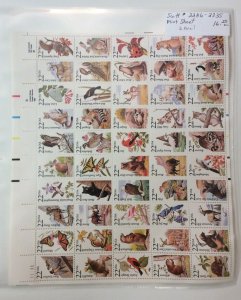 Scott #2286-2335 Mint Sheet (JH 4/18/2020)