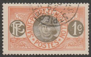 St. Pierre & Miquelon #79 Used Single Stamp