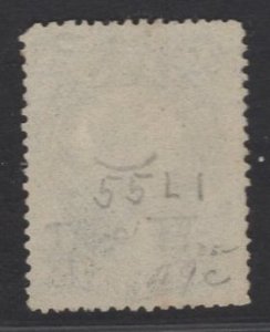 US Stamp #34 10c Green Washington Type IV  USED SCV $2100
