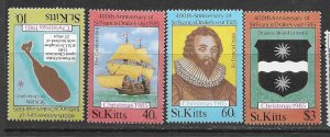 St. Kitts 173-6 MNH Christmas cpl. set X 10, VF 2022 CV 23.00