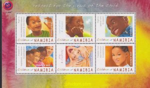 619661 MNH NAMIBIA 2013 REPECTAR A LOS NIÑOS