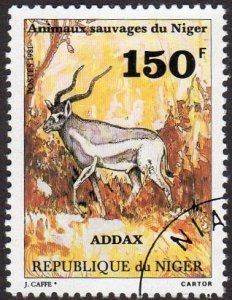 Niger 542 - Cto - 150fr Addax (1981) ($0.80)