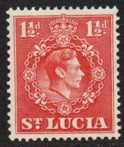 St. Lucia Sc #113a Mint Hinged