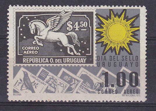 URUGUAY SC#C415 MNH STAMPS Stamp on stamp day pegasus c