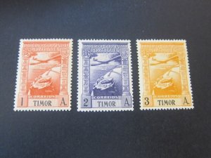 Timor 1938 Sc C1-3 MH