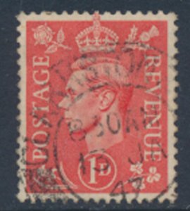 Great Britain SC# 259   SG 486 George VI 1941  Used see detail and scan