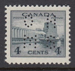 Canada O9-253 OHMS perfin mnh