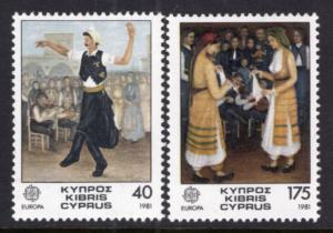 Cyprus 560-561 Europa MNH VF