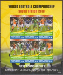 2010 Grenada - Grenadines 4569-74KL 2010 World championship on football South Af