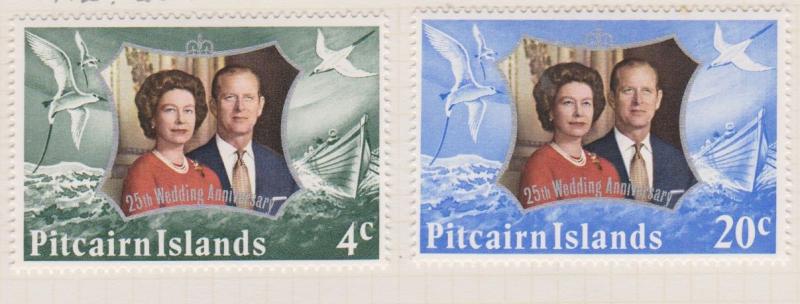 Pitcairn Islands Sc#127-128 MH