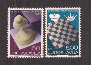 YUGOSLAVIA SC# 1114-15   FVF/MNH  1972