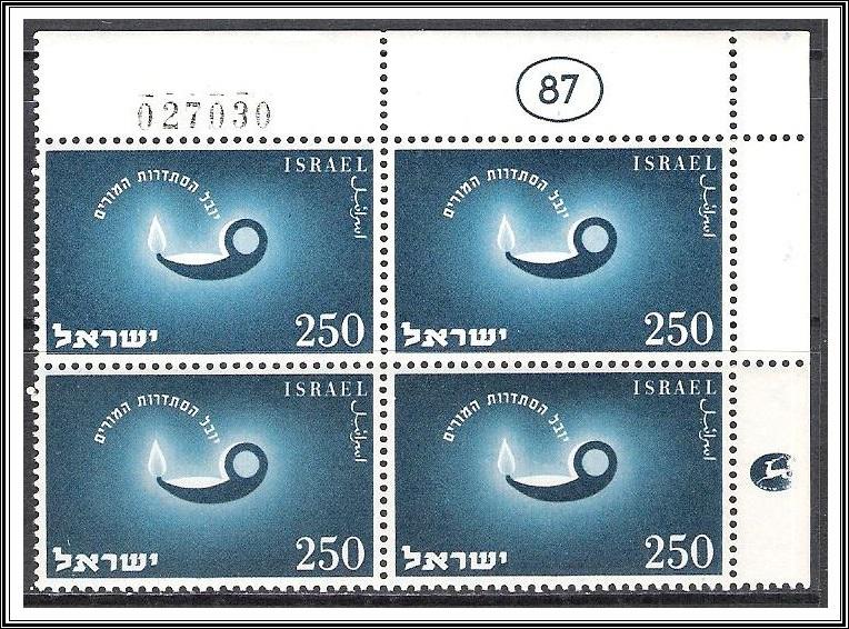 ISRAEL1940s-1950s MNH Block & Plate Blocks  20+ X 2