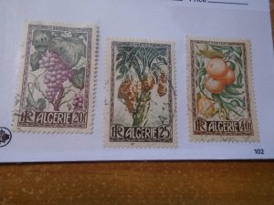 Algeria  #  229-31  used