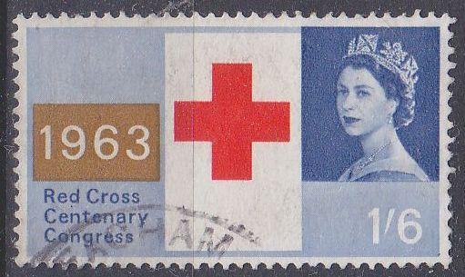 ENGLAND GREAT BRITAIN [1963] MiNr 0363 x ( O/used ) Rotes Kreuz