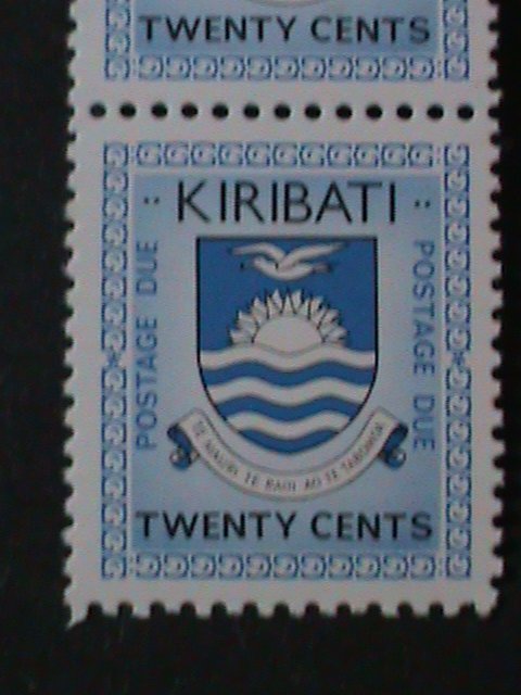 ​KIRIBATI 1981-SC# J2-POSTAGE DUE STAMPS-IPAIRS MNH-LAST ONE-VERY FINE