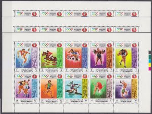1969 Yemen Kingdom 903-912KLx3 1972 Olympic Games in Munich 22,50 €