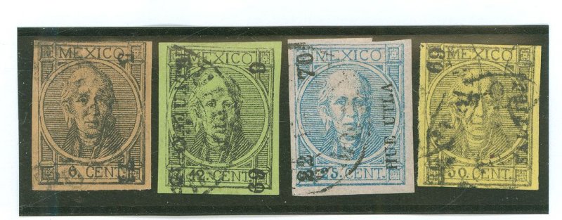 Mexico #58-62 Used Single