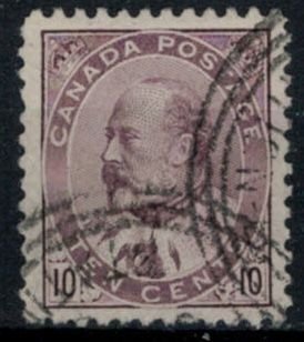 Canada 1903 UN93 10-Cent KEVII - Used