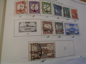 Pakistan  #  O14-19/O21-24  used