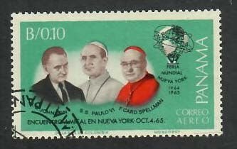 Panama; Scott 464C; 1966; Precanceled; NH