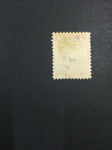 MOMEN: ANTIGUA #24 1884 UNUSED £60 LOT #6888