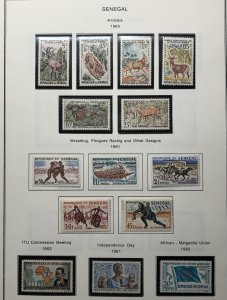 Senegal Mint Collection Complete 1960-1965 Regular Issues NH/H French Africa