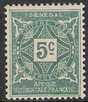 Senegal #J12 Postage Due NG