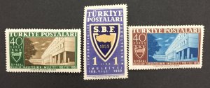 Turkey 1959 #1473-5, Political Science School, MNH.