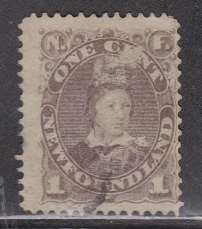 NEWFOUNDLAND Scott # 42 - Used Early Prince Of Wales Issue