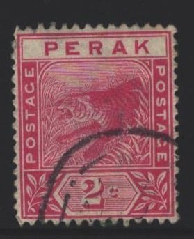 Perak Sc#43 Used