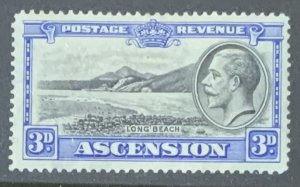 ASCENSION 1934 3d DEFINITIVE SG25 MOUNTED MINT