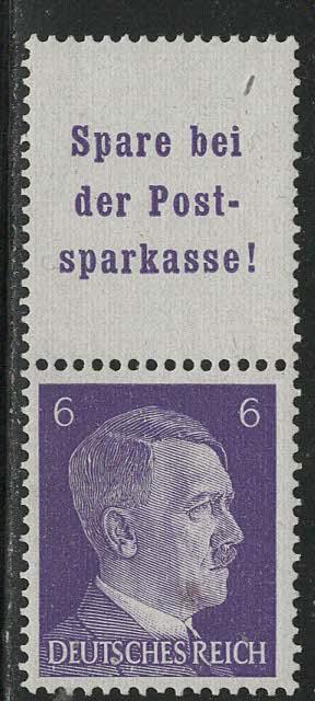 Germany Scott # 510, label A13.3, mint nh, se-tenant, Mi# S282