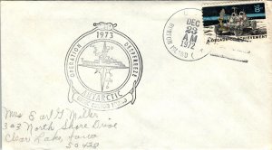 US Operation Deep Freeze 1973 USCGC Burton Island Cover