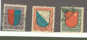 Switzerland #B15-B17  Single (Complete Set)