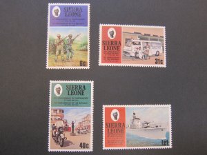 Sierra Leone 1981 Sc 505-08 set MH