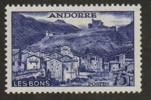 . Andorra (French) 142 Mint never hinged