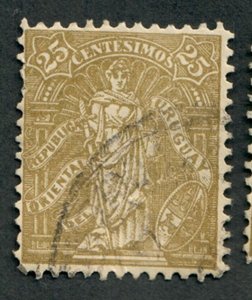 Uruguay #166 used Single