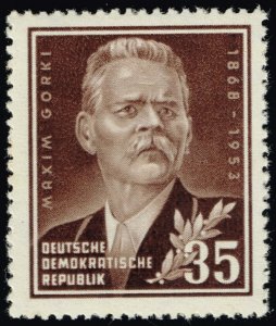 Germany DDR #147 Maxim Gorky; MNH