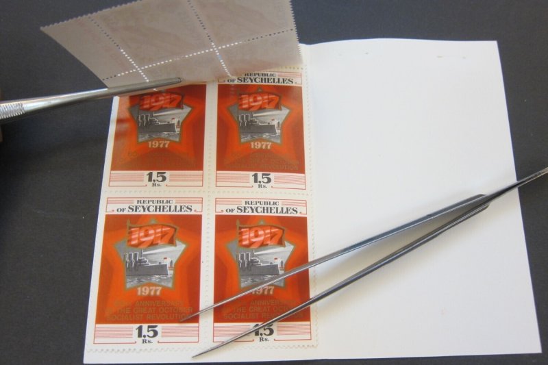 Seychelles 1977 Sc 399,404 Booklet