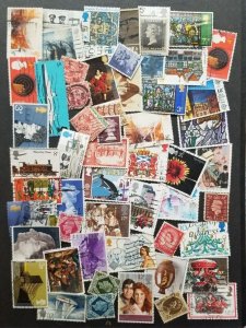 GB GREAT BRITAIN UK England  Used Stamp Lot Collection T5303