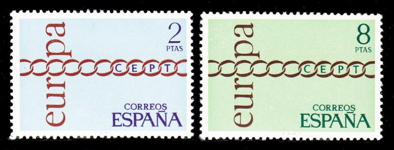 Spain 1675 - 1676 MNH