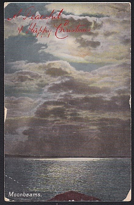 AUSTRALIA VICTORIA 1910 postcard with boxed MISSENT TO / PORT FAIRY........D4107