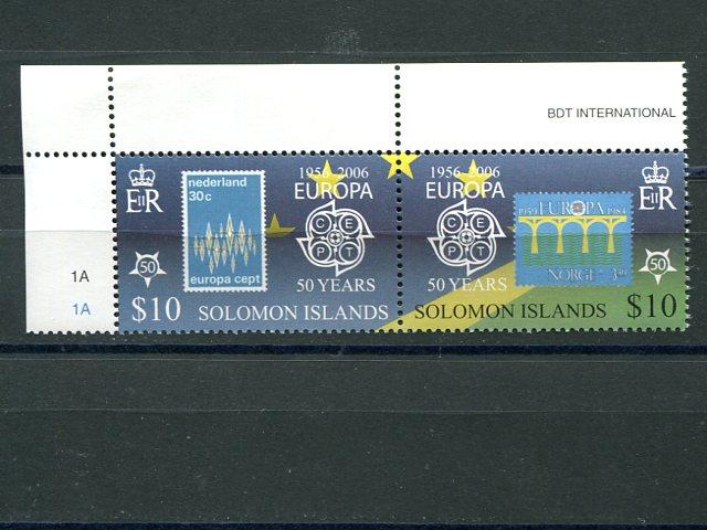 Solomon Islands  Europa 2006 Mint VF NH