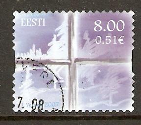 Estonia  #582  used  (2007)  c.v. $1.50